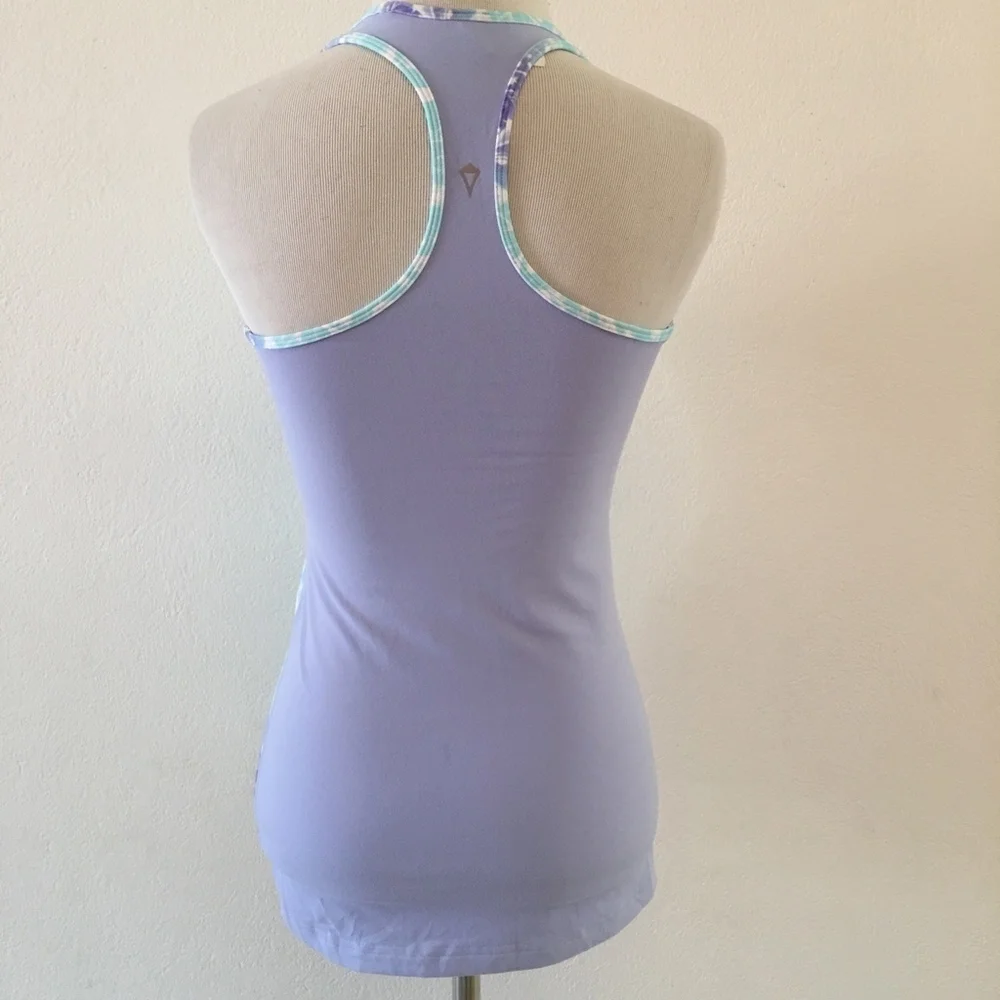 Ivivva by Lululemon Purple Blue Tank Top Size 14